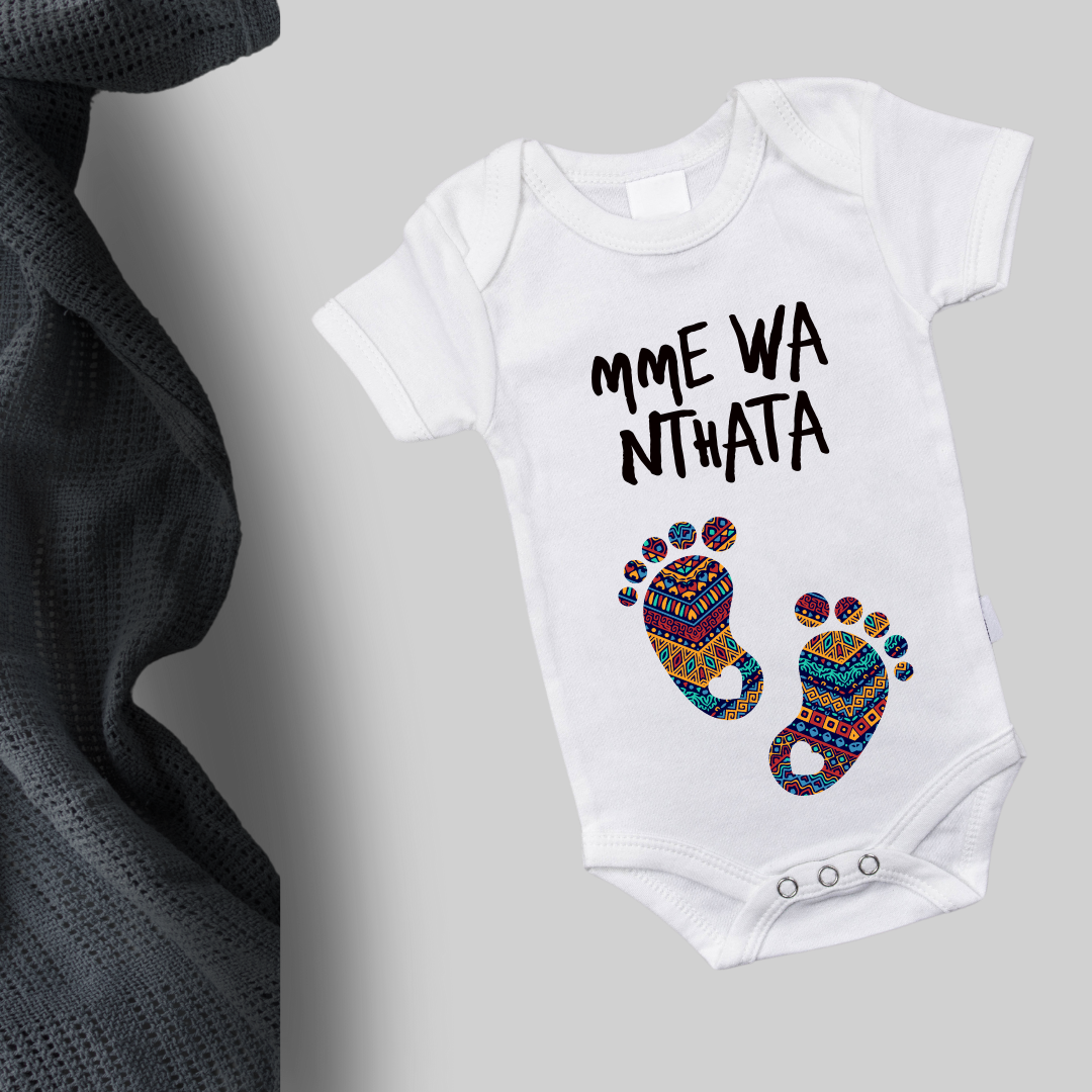 Organic Cotton Babygrows - Soft, Sustainable Comfort for Your Baby (Mme wa nthata)
