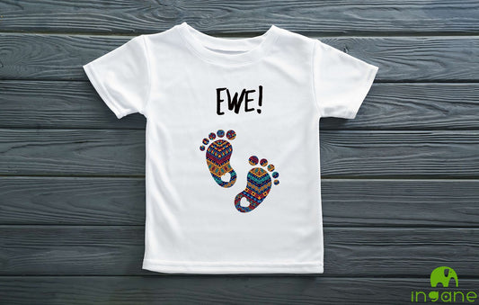 Kids 100% Organic Cotton Comfort T-Shirt (Ewe!)