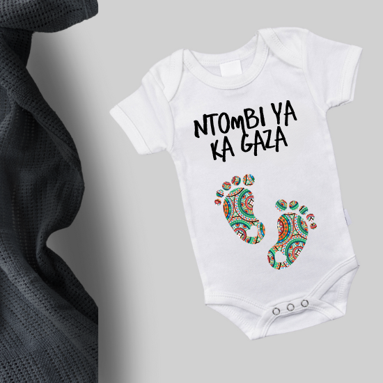 Organic Cotton Babygrows - Soft, Sustainable Comfort for Your Baby (Ntombi ya ka Gaza)