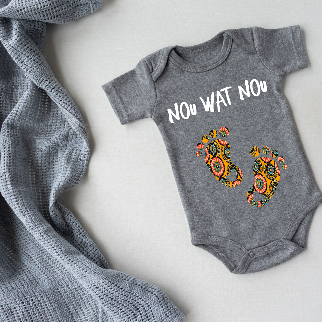 Organic Cotton Babygrows - Soft, Sustainable Comfort for Your Baby (Nou wat nou)