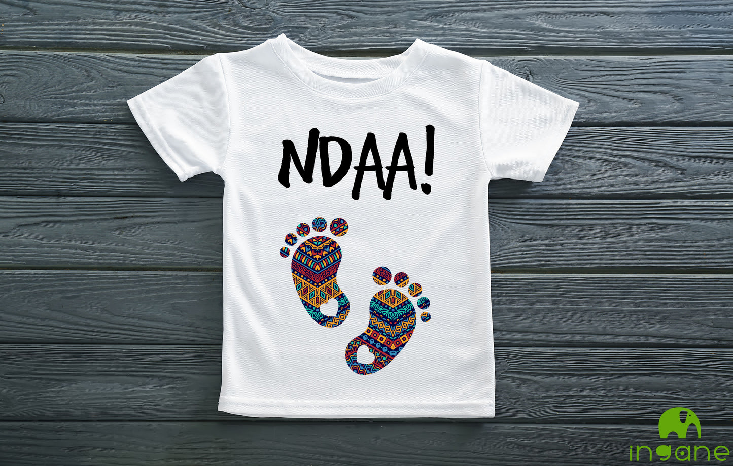 Kids 100% Organic Cotton Comfort T-Shirt (Ndaa!)