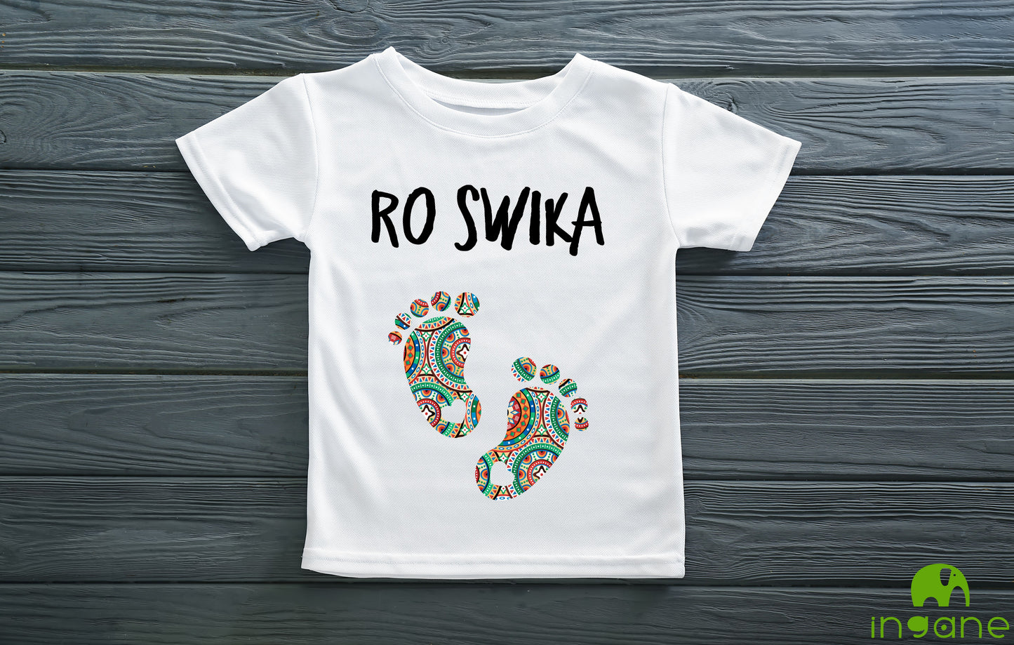 Kids 100% Organic Cotton Comfort T-Shirt (Ro swika)