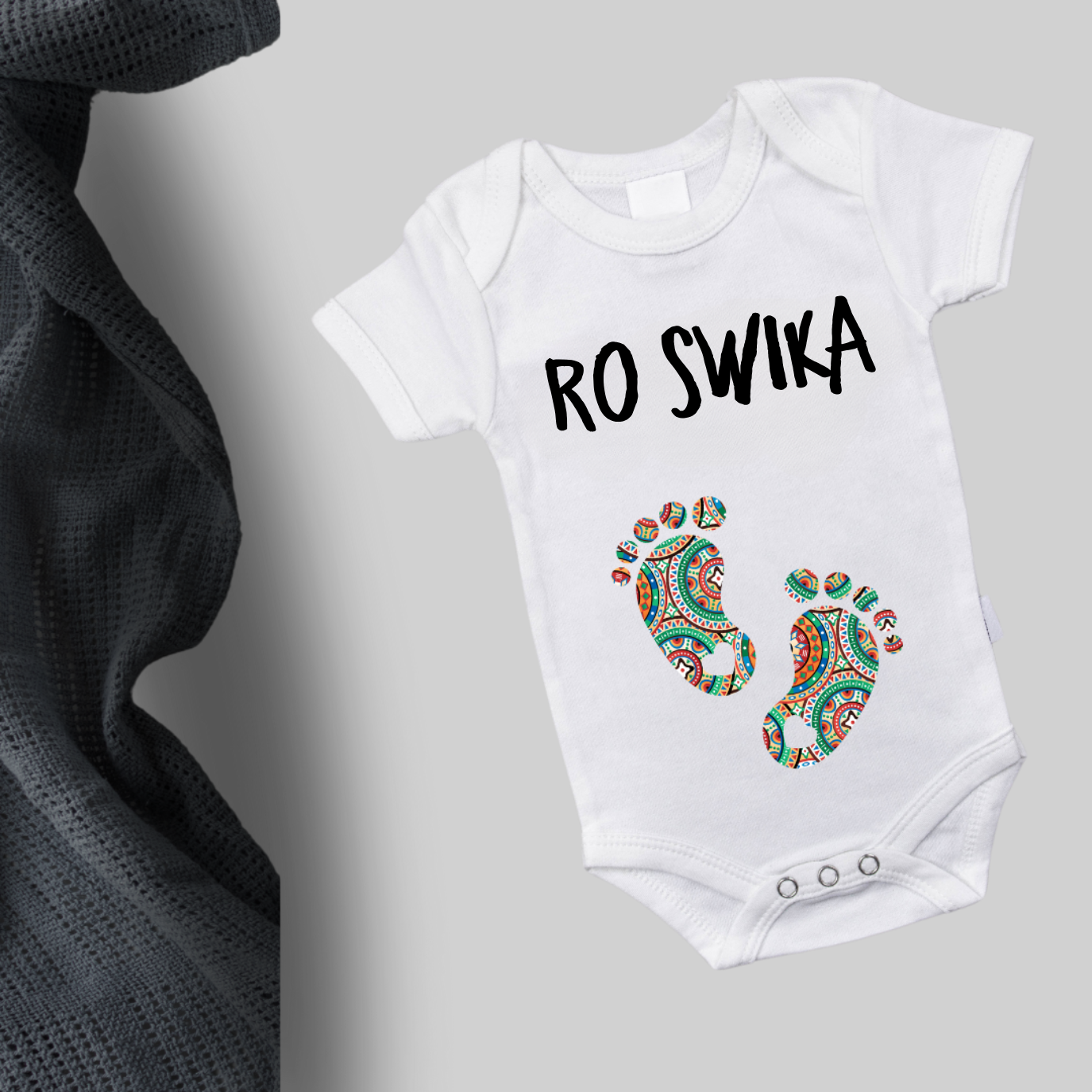 Organic Cotton Babygrows - Soft, Sustainable Comfort for Your Baby (Ro swika)