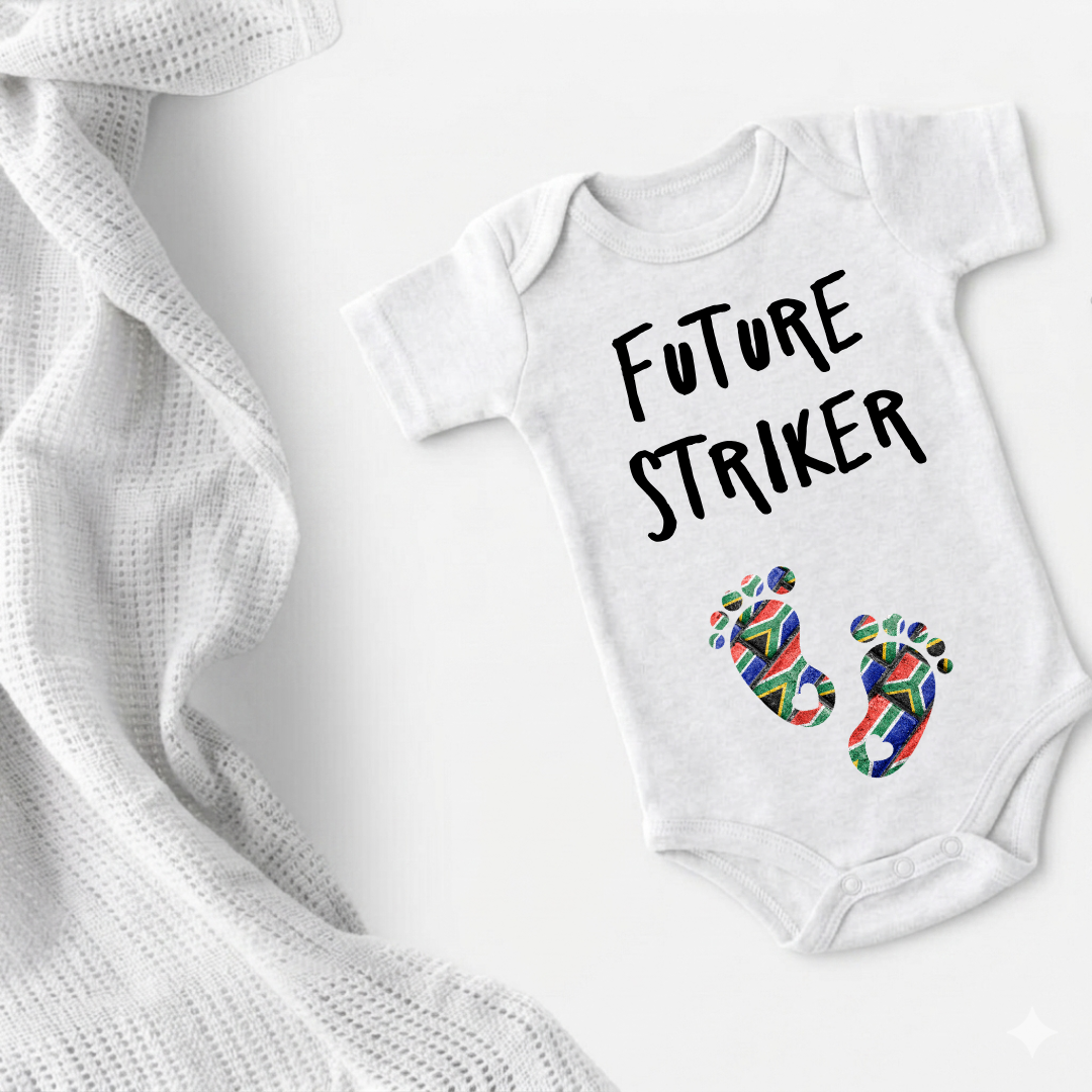 Organic Cotton Babygrows - Soft, Sustainable Comfort for Your Baby (Future Striker)