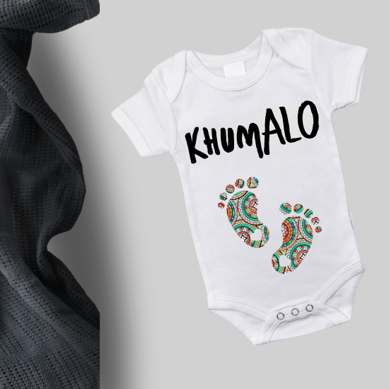 Organic Cotton Babygrows - Soft, Sustainable Comfort for Your Baby (Khumalo)