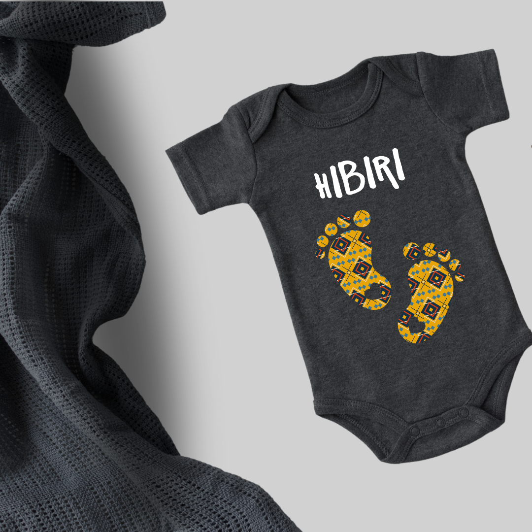 Organic Cotton Babygrows - Soft, Sustainable Comfort for Your Baby (Hibiri)