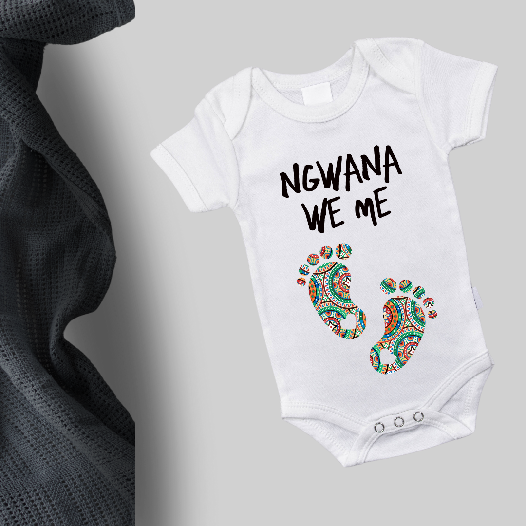 Organic Cotton Babygrows - Soft, Sustainable Comfort for Your Baby (Ngwana wa me)