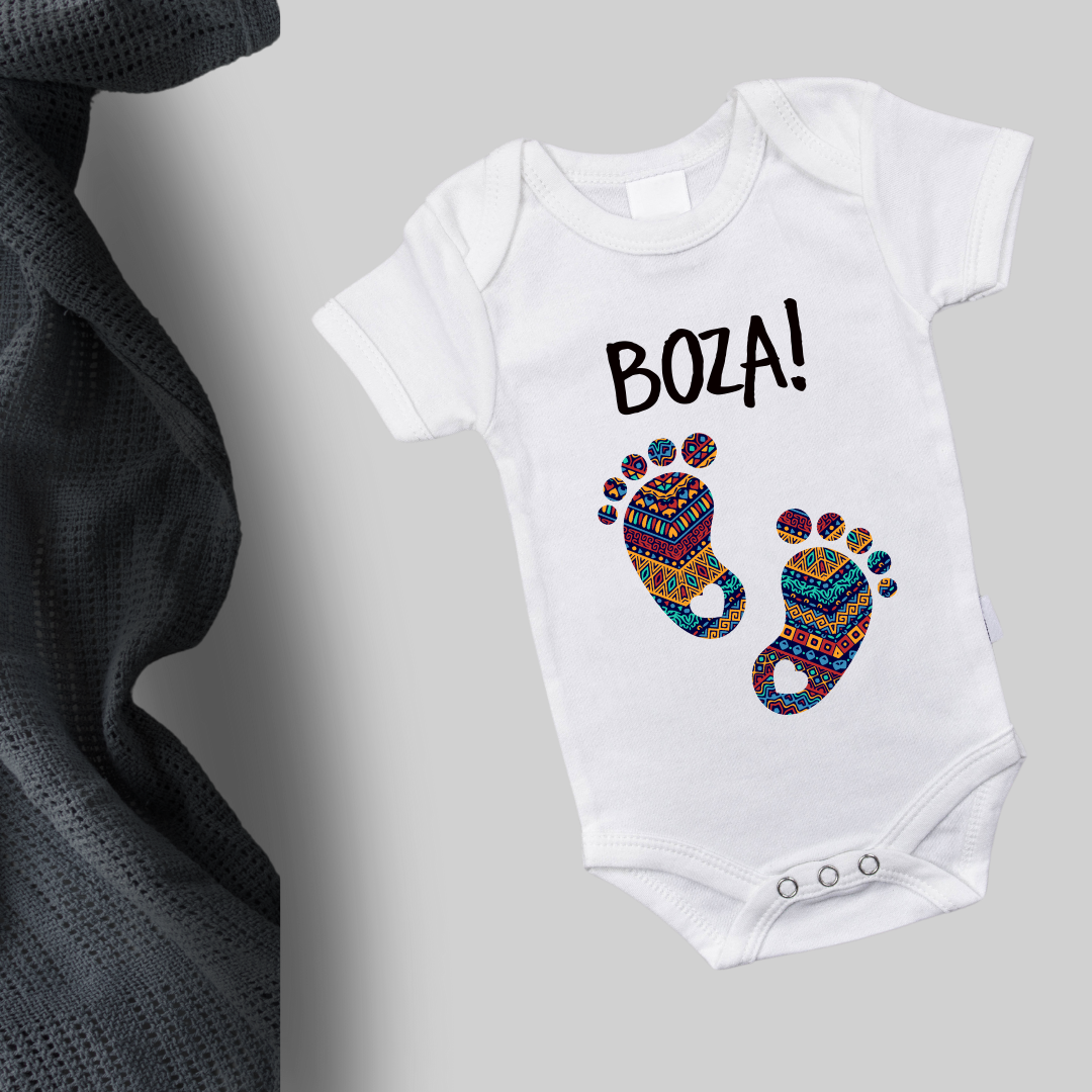 Organic Cotton Babygrows - Soft, Sustainable Comfort for Your Baby (Boza!)