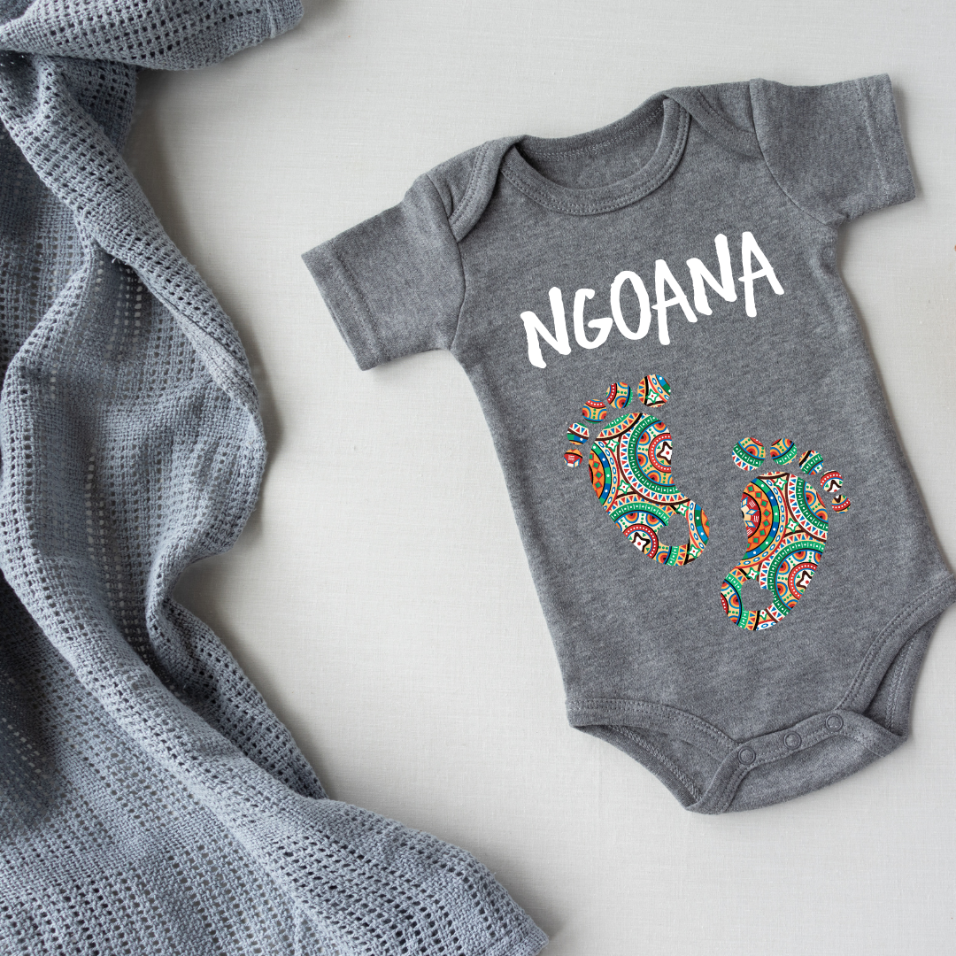 Organic Cotton Babygrows - Soft, Sustainable Comfort for Your Baby (Ngoana)