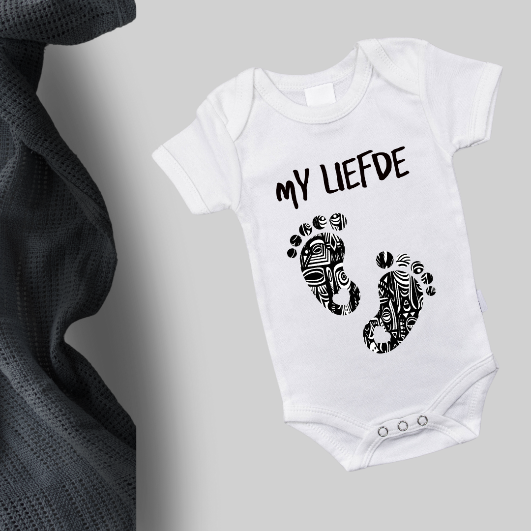 Organic Cotton Babygrows - Soft, Sustainable Comfort for Your Baby (My liefde)