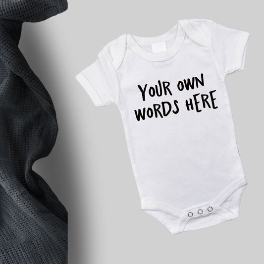 Create Custom Babygrow – 100% Organic Cotton, Personalized Just for Your Baby