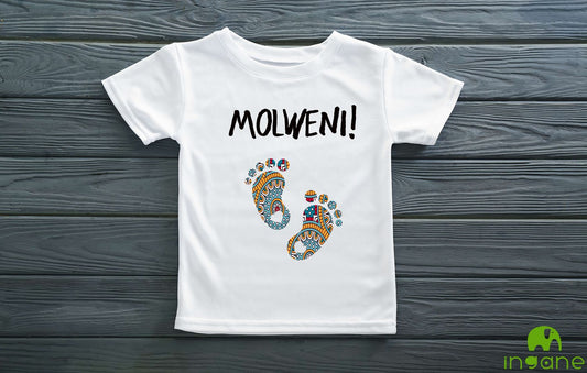 Kids 100% Organic Cotton Comfort T-Shirt (Molweni!)