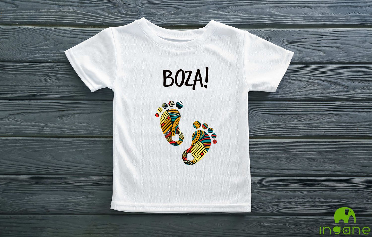 Kids 100% Organic Cotton Comfort T-Shirt (Boza!)