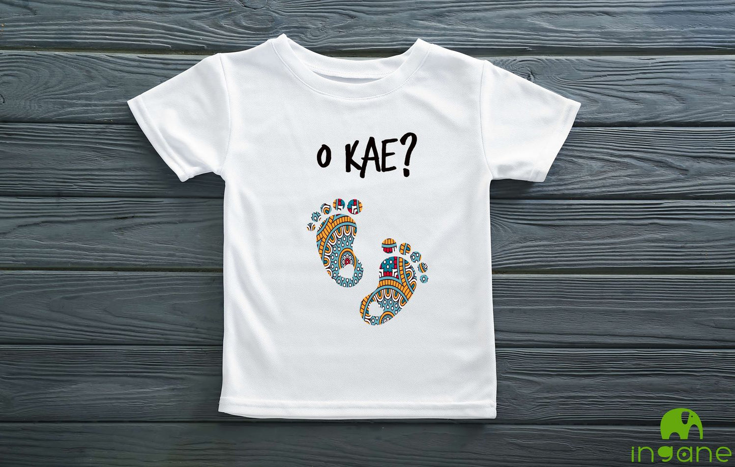 Kids 100% Organic Cotton Comfort T-Shirt (O Kae?)