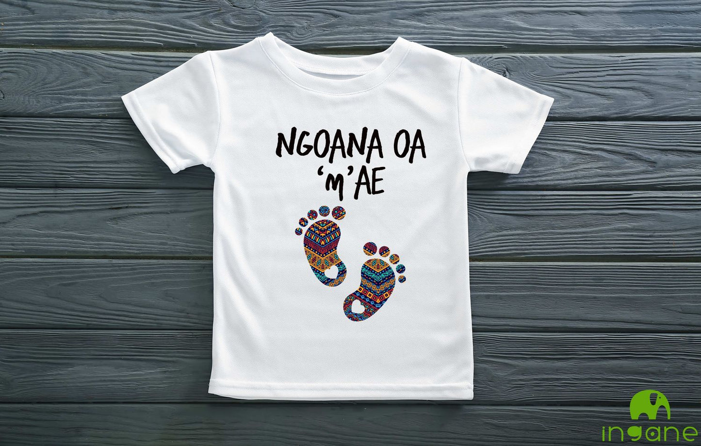 Kids 100% Organic Cotton Comfort T-Shirt (Ngoana oa 'm'ae)