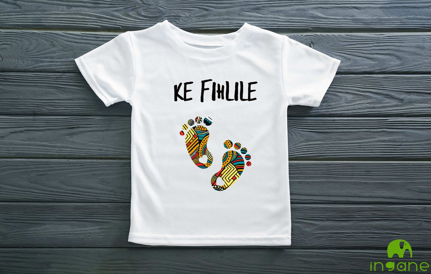 Kids 100% Organic Cotton Comfort T-Shirt (Ke Fihlile)