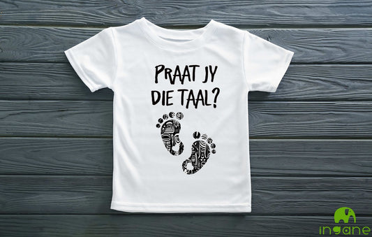 Kids 100% Organic Cotton Comfort T-Shirt (Praat jy die Taal?)