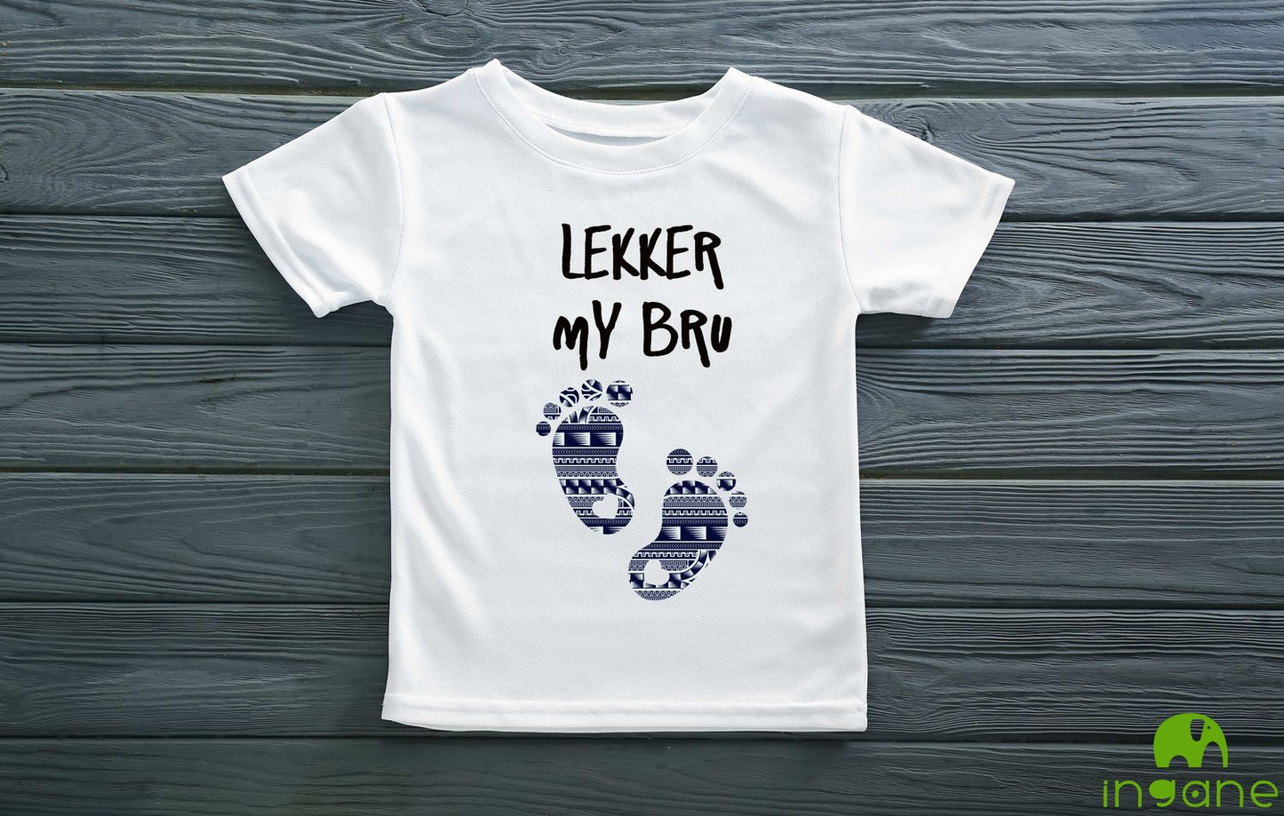 Kids 100% Organic Cotton Comfort T-Shirt (Lekker my Bru)