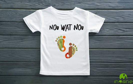 Kids 100% Organic Cotton Comfort T-Shirt (Nou wat Nou?)