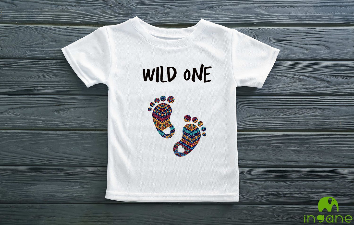 Kids 100% Organic Cotton Comfort T-Shirt (Wild One!)