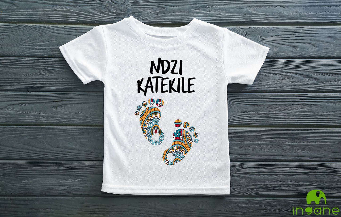 Kids 100% Organic Cotton Comfort T-Shirt (Ndzi Katekile)