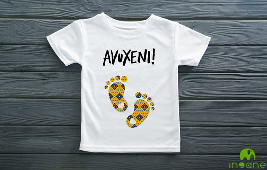 Kids 100% Organic Cotton Comfort T-Shirt (Avuxeni!)