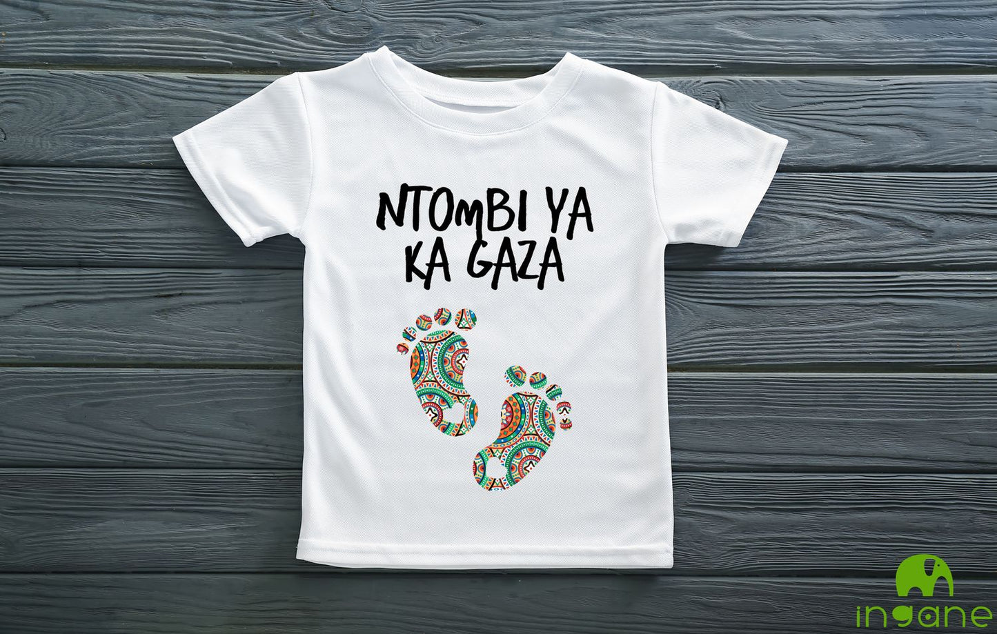 Kids 100% Organic Cotton Comfort T-Shirt (Ntombi ya ka Gaza)