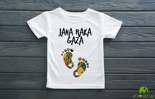 Kids 100% Organic Cotton Comfort T-Shirt (Jaha raka Gaza)