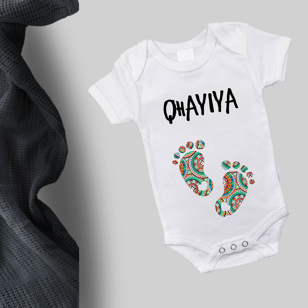 Organic Cotton Babygrows - Soft, Sustainable Comfort for Your Baby (Qhayiya)