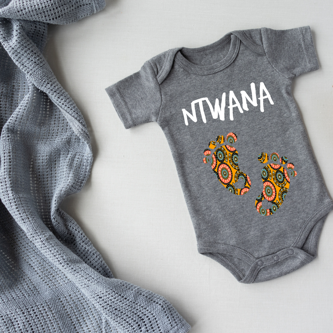 Organic Cotton Babygrows - Soft, Sustainable Comfort for Your Baby (Ntwana)