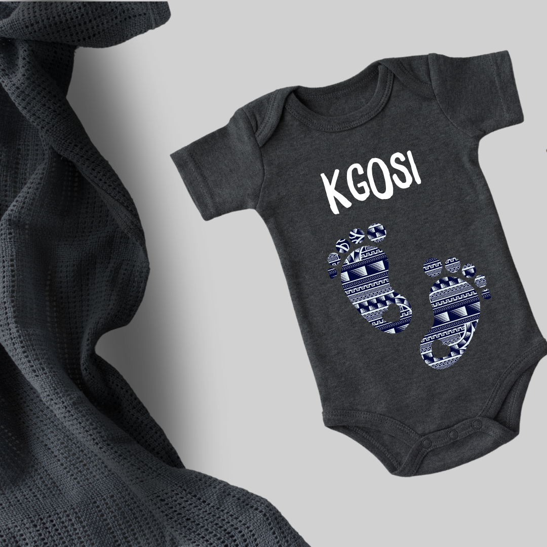 Organic Cotton Babygrows - Soft, Sustainable Comfort for Your Baby (Kgosi)