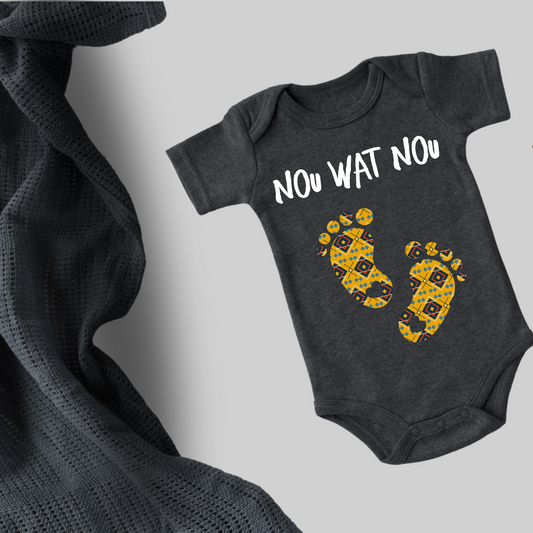 Organic Cotton Babygrows - Soft, Sustainable Comfort for Your Baby (Nou wat nou)