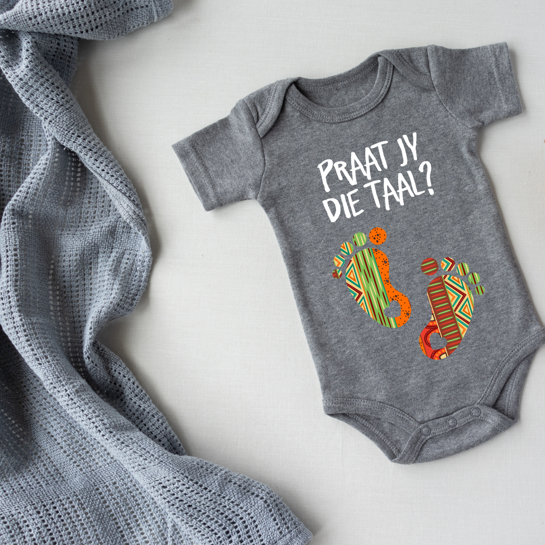 Organic Cotton Babygrows - Soft, Sustainable Comfort for Your Baby (Praat jy die taal?)