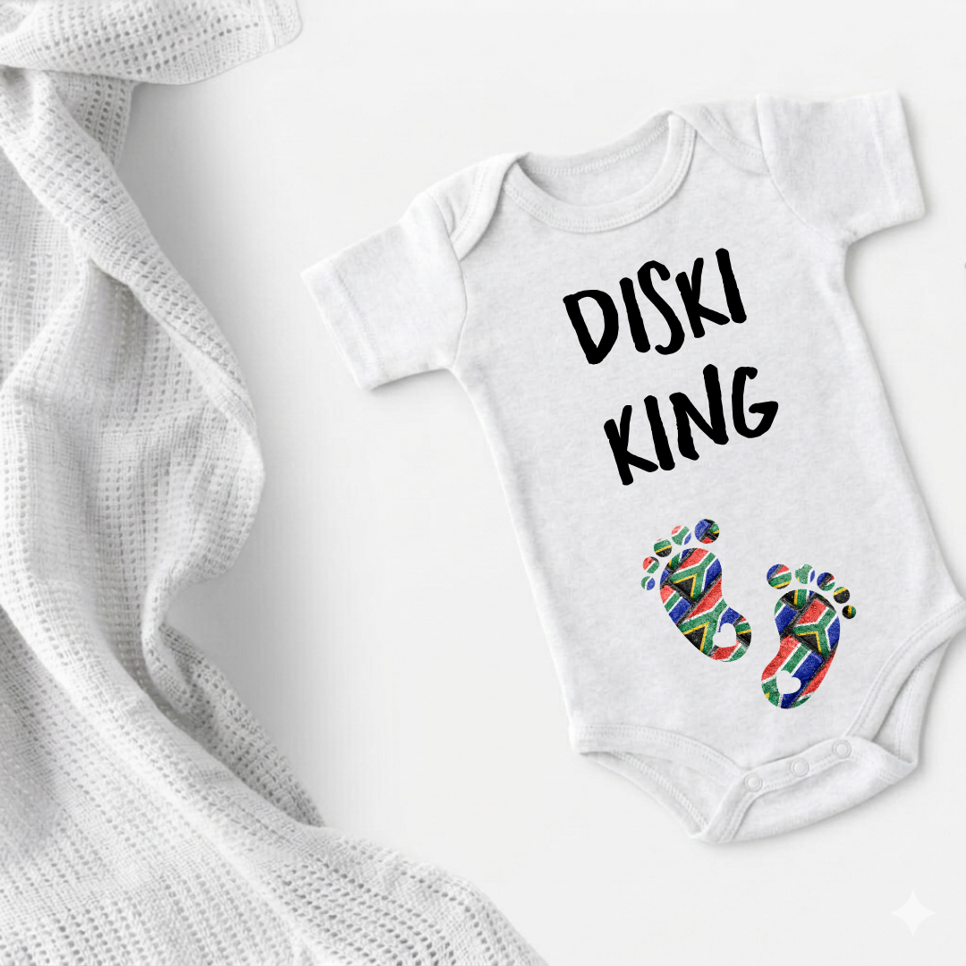 Organic Cotton Babygrows - Soft, Sustainable Comfort for Your Baby (Diski King)