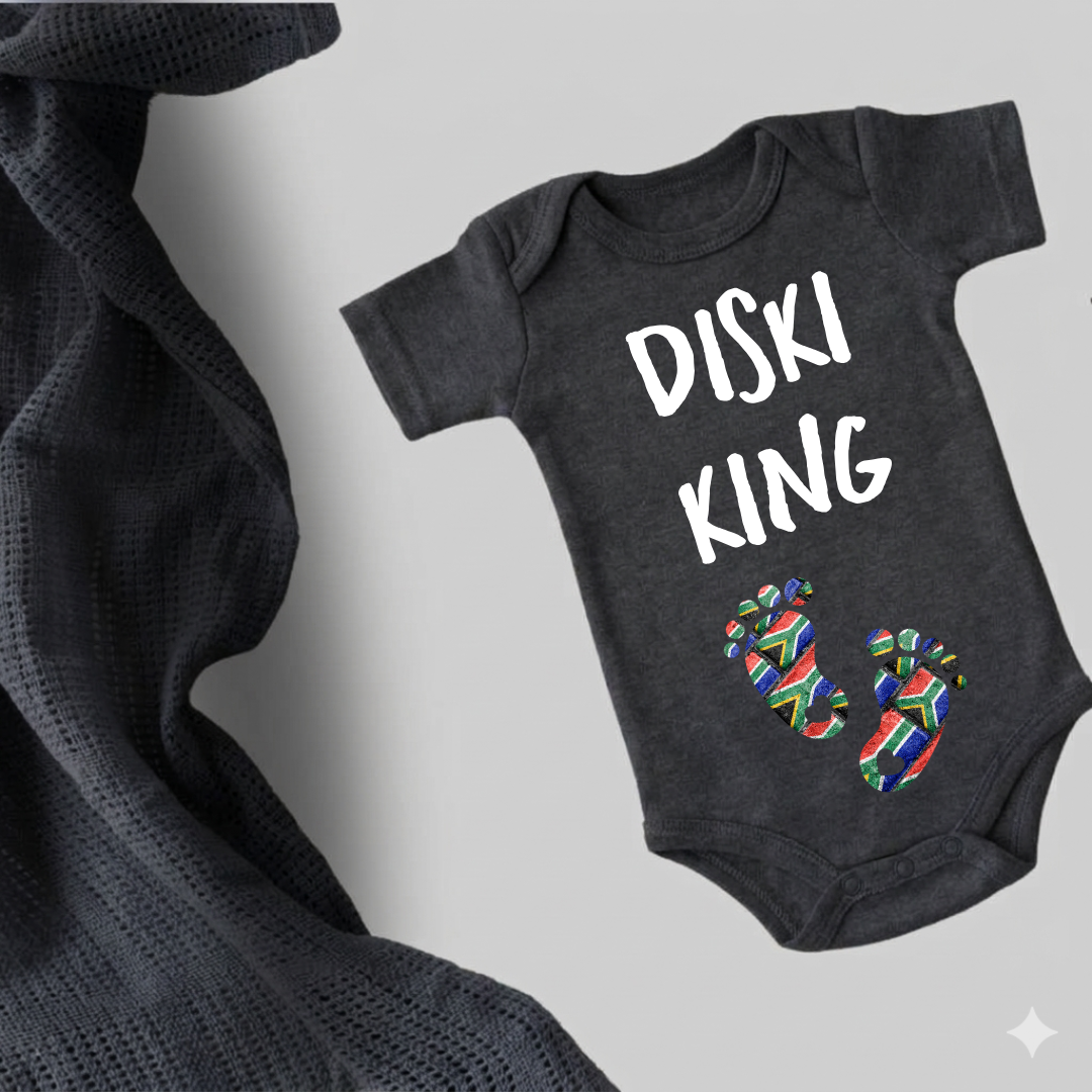 Organic Cotton Babygrows - Soft, Sustainable Comfort for Your Baby (Diski King)