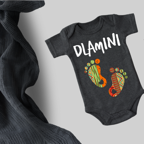 Organic Cotton Babygrows - Soft, Sustainable Comfort for Your Baby (Dlamini)