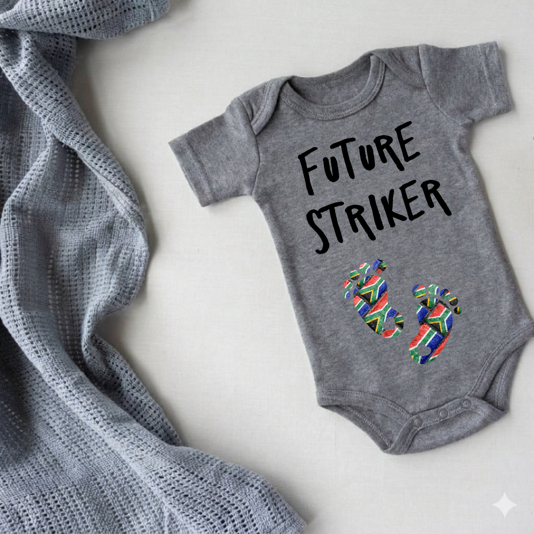 Organic Cotton Babygrows - Soft, Sustainable Comfort for Your Baby (Future Striker)