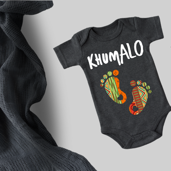 Organic Cotton Babygrows - Soft, Sustainable Comfort for Your Baby (Khumalo)