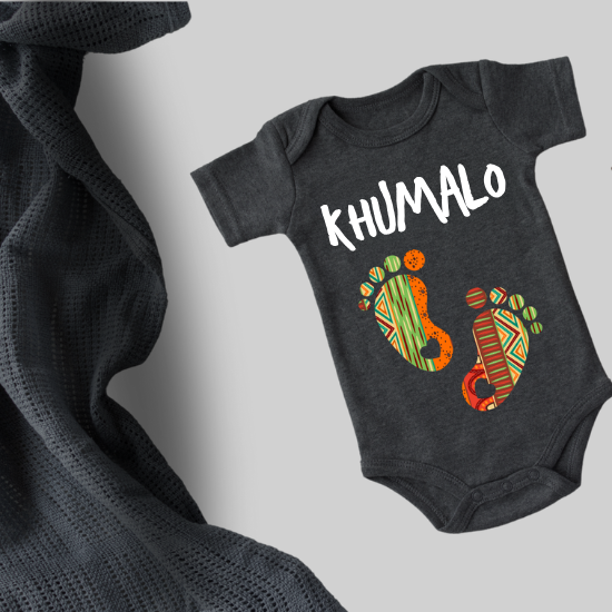 Organic Cotton Babygrows - Soft, Sustainable Comfort for Your Baby (Khumalo)