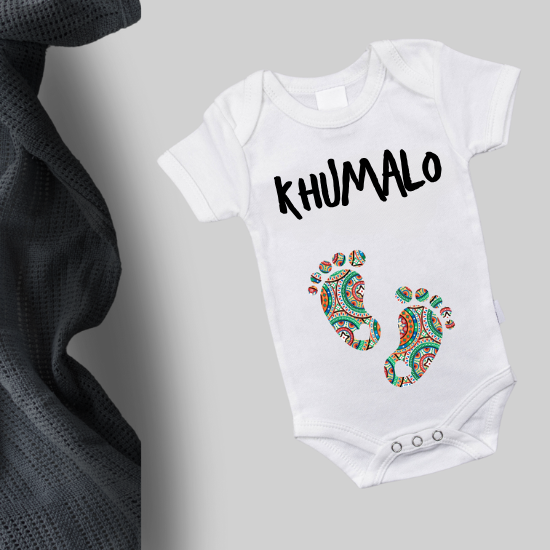Organic Cotton Babygrows - Soft, Sustainable Comfort for Your Baby (Khumalo)