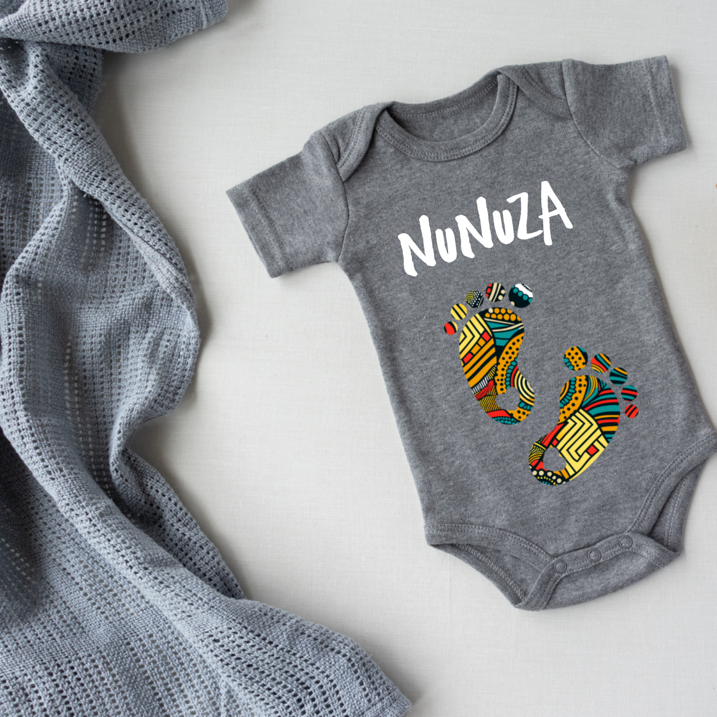 Organic Cotton Babygrows - Soft, Sustainable Comfort for Your Baby (Nunuza)