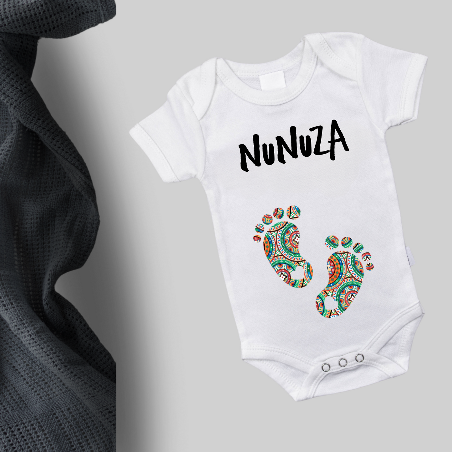 Organic Cotton Babygrows - Soft, Sustainable Comfort for Your Baby (Nunuza)